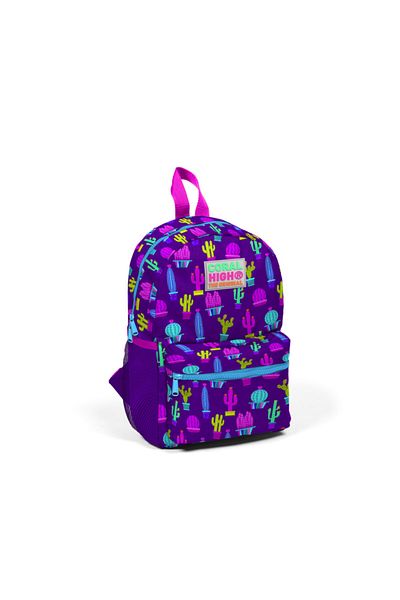 Coral High Rucsac Little Nest Mov Roz Cactus Două Compartimente 23337