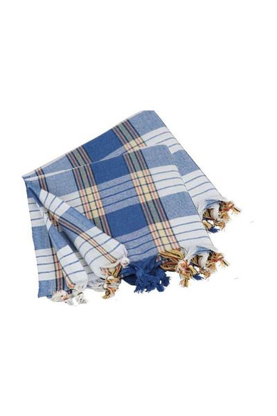 Peştemalcı Levent Pestemal Set 2 Classic Pestemal Blue 80cm x 180cm Pestmlset2blue
