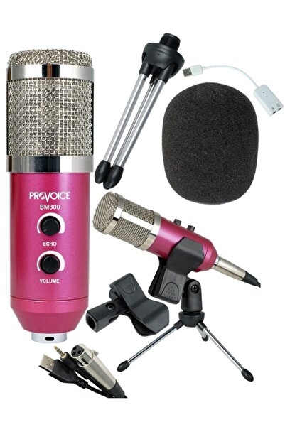 Bm-300 Usb Girişli Condenser Stüdyo Mikrofonu