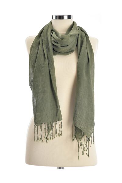 Dosimira Colorful Fringed Shawl