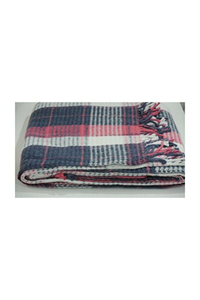 Başaran tekstil Double Cotton, Tasseled Blanket, TV Blanket