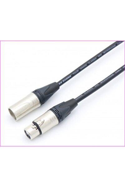 Klotz 3 Pin Xlr Dişi-erkek Hazır Mikrofon Kablosu /neutrik (2 METRE)