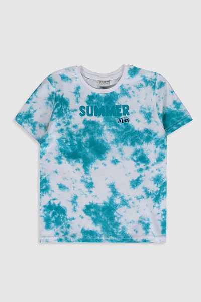 LC Waikiki Băiat - Tricou Lqq cu imprimeu albastru