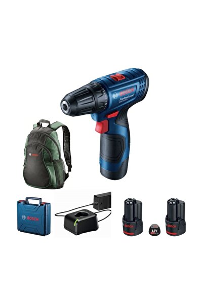 Bosch Gsr 120-lı 12volt 1,5ah Çift Akü Delme/vidalama (çanta Hediyeli)