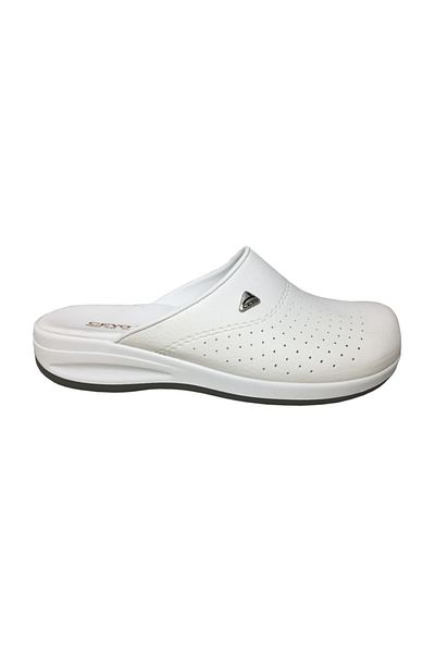 Ceyo Ανατομική μαλακή σόλα White Sabo Work Slippers 9844