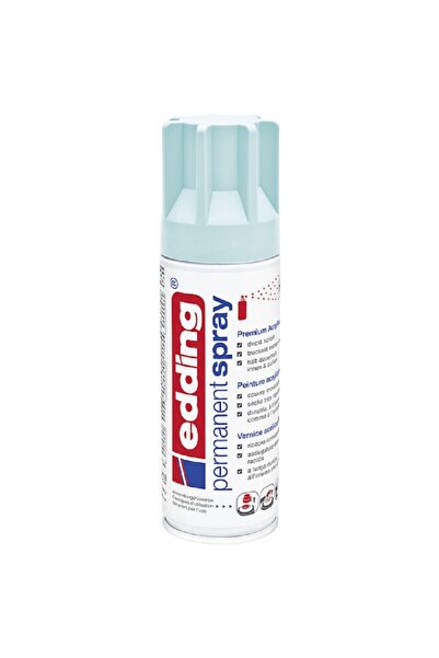 Edding 5200 Permanent Sprey Premium Akrilik Boya Pastel Mavi Mat