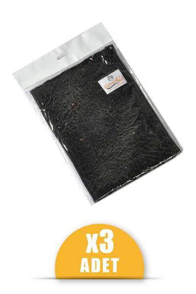 CaramelPeel Keçi Kılı Kesesi Siyah 3'lü