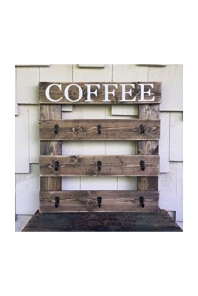 Genel Markalar Ahşap Duvar Kupa Askılık.