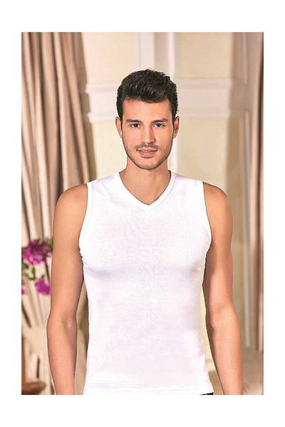 Berrak Ανδρική ριμπάν αμάνικη λαιμόκοψη 1028
