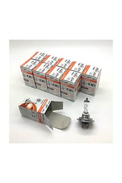 Osram 12v H7 Far Ampulü 10 Adet Alman Malı Orjinal  64210 10x
