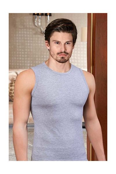 Berrak Ανδρικό Lycra Single Jersey Αμάνικο Crew Neck1026