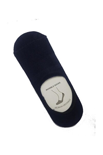 AKDEMİR Kaymaz Silikonlu Dikişsiz Bambu Kadın Babet Çorap