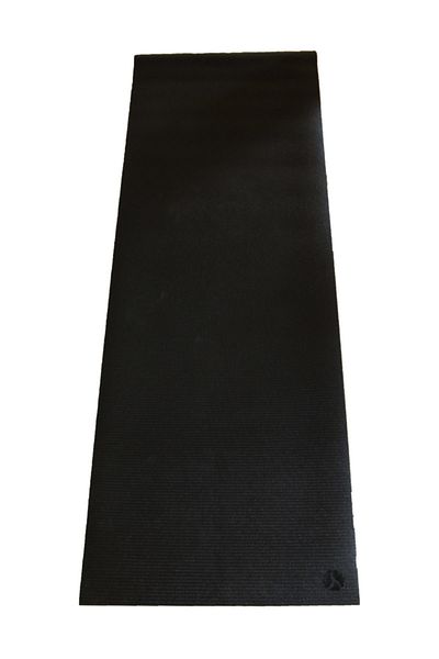 YogaTime Black Yoga Pilates Pro-mat 6mm