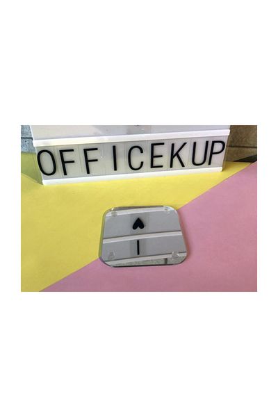 Officeküp كوب وكوب مرآة مخفي لرائد الفضاء Gizy
