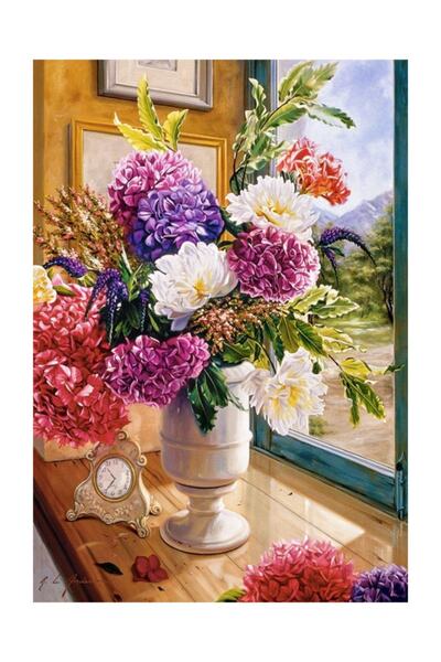 Castorland Puzzle Castorland 1000 Parça Vazo'da Ortancalar Puzzle