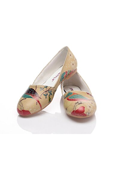 Streetfly Γυναικείες μπαλαρίνες εμπριμέ-πολύχρωμες