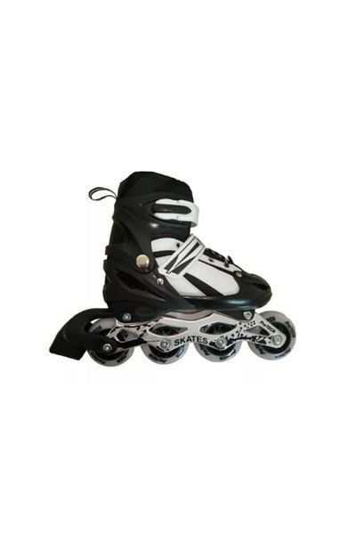 Asya Oyuncak Skate Have Brake Metal Body with Skate Bag 38-41 Black Single / Double Row 4 Black