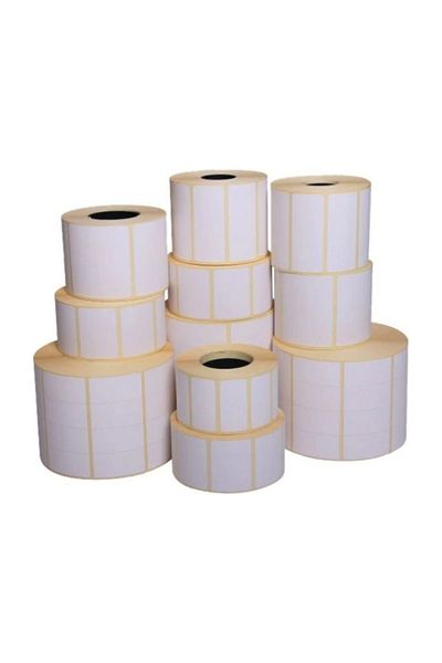 BK Etichetă A1 30 X 60 mm Etichetă termică cu coduri de bare 1000 de rulouri 10 role 10000 de bucăți