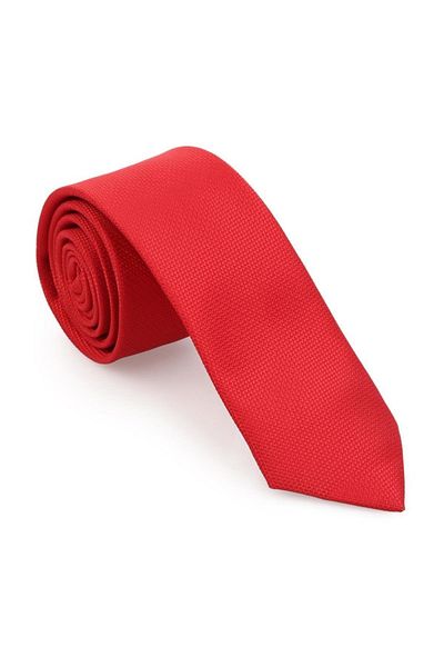 Brianze Red Oxford Model Handkerchief Tie