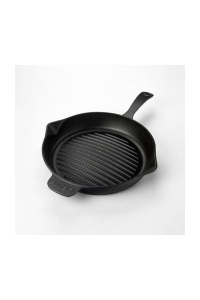 Lava 28cm Diameter Konkav Round Grill Pan - 12mm Lv Eco Y Gt 28 Knk