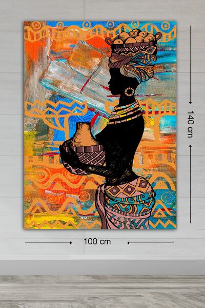 Tablo Center Dev Boyut Dekoratif Kanvas Tablo 100x140cm