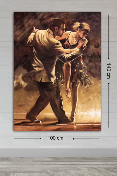 Tablo Center Dev Boyut Dekoratif Kanvas Tablo 100x140cm