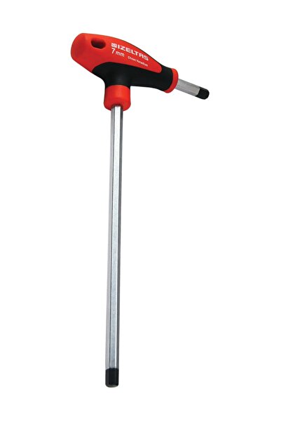 İzeltaş T Tipi Yuvarlak Başlı Allen Anahtar 4 Mm