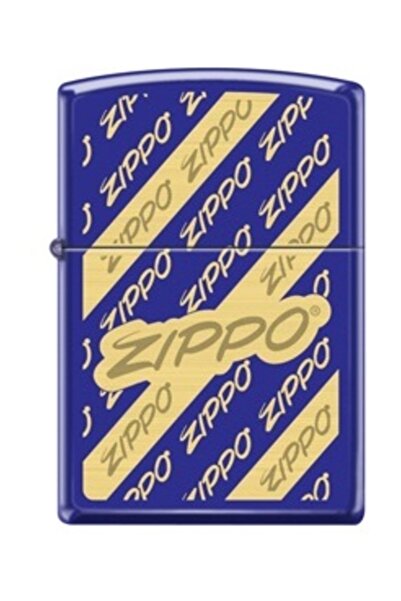 Zippo Işlemeli Mavi Renk Çakmak Z-mp326255-229