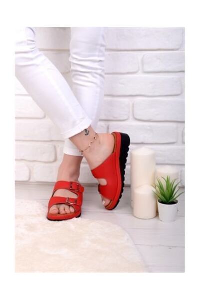 Taran Valentina Red Signora Slippers