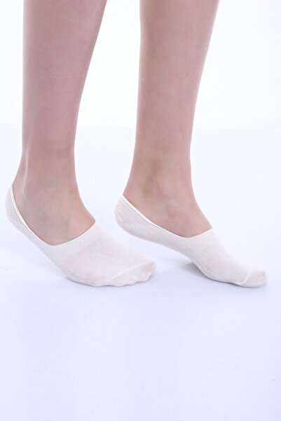 Dore Γυναικείες Κρέμα Μπαλαρίνας Αντιολισθητικές Κάλτσες Σιλικόνης 2 τεμαχίων