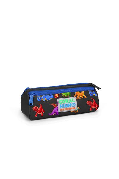 Coral High Παιδική τσάντα μολυβιού τριών διαμερισμάτων με σχέδια