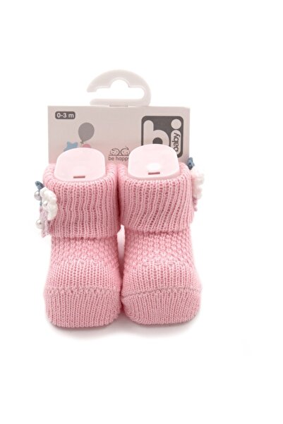 Bibaby Floral Baby Girl Socks 68300