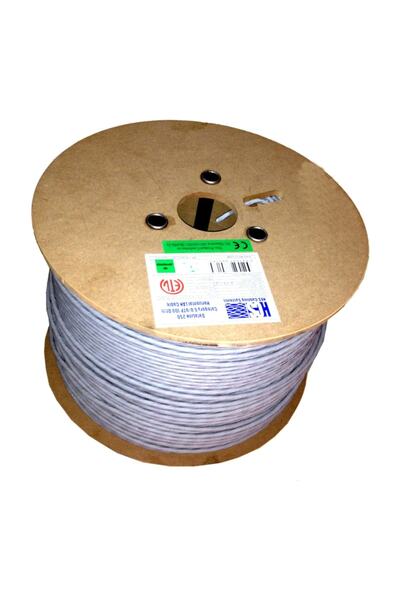 HCS U/utp Cat6 Lsoh رمادي بكرة 500 متر 23 Awg (بدون tse)