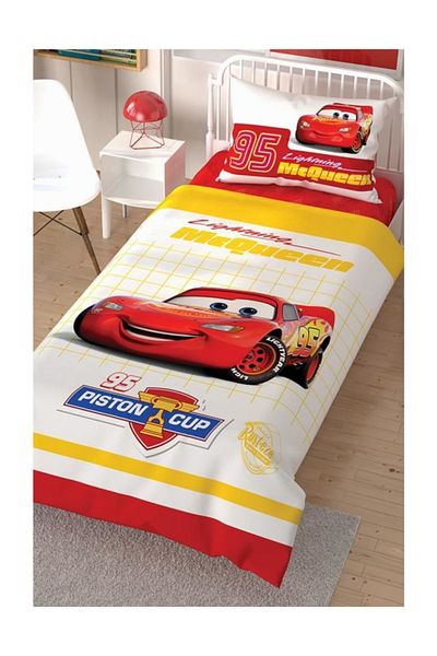 Taç Licensed Single Duvet Cover Set - Cars Czech Revive