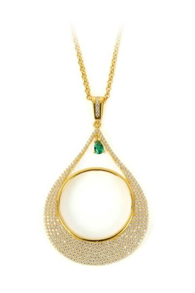 BİLEZİKHANE Ziynet Çerçeve Kolye Damla Model 12.50 Gram 14 Ayar Altın