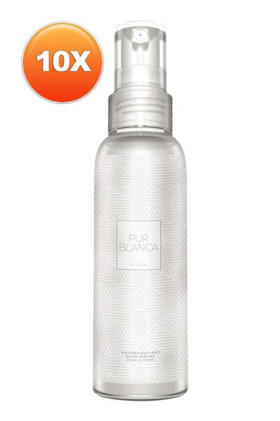 AVON Pur Blanca Kadın Vücut Spreyi 100 Ml. Onlu Set