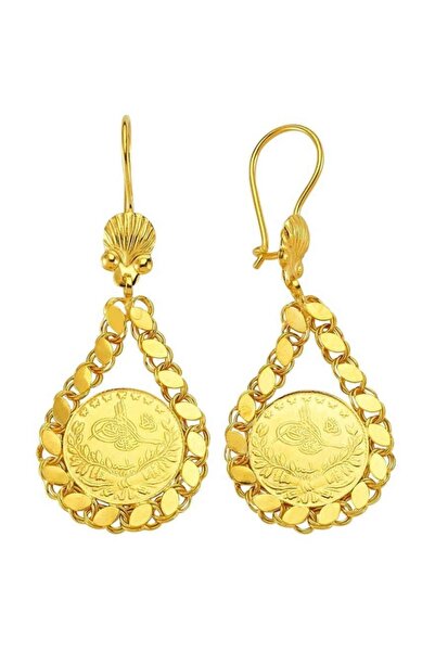 BİLEZİKHANE Reşat Küpe Sallantılı 8.00 Gram 22 Ayar Altın