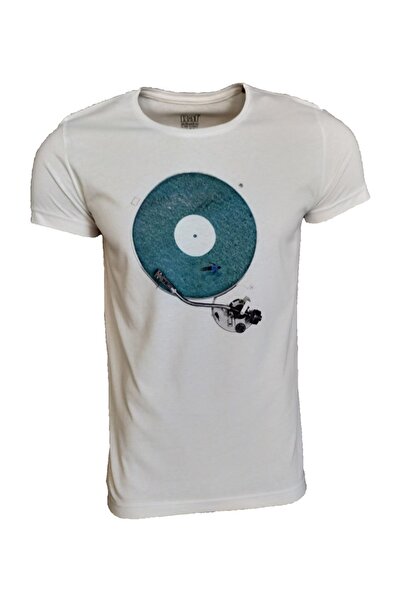 Raf Coll Unisex Štampano bela T-shirt