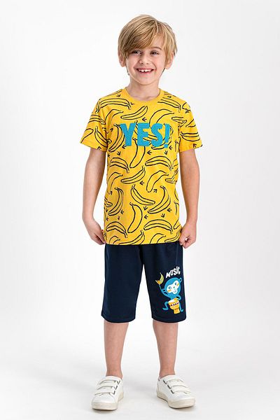 ROLY POLY Yes Banana Yellow Boy Capri Set