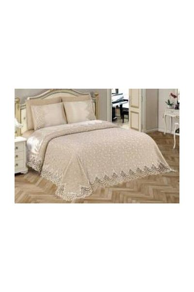 Sultan French Laced Pique Set * Cappichino