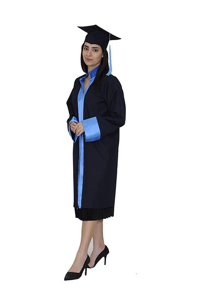 Mezuniyetshop Graduation Cube University Navy Blue