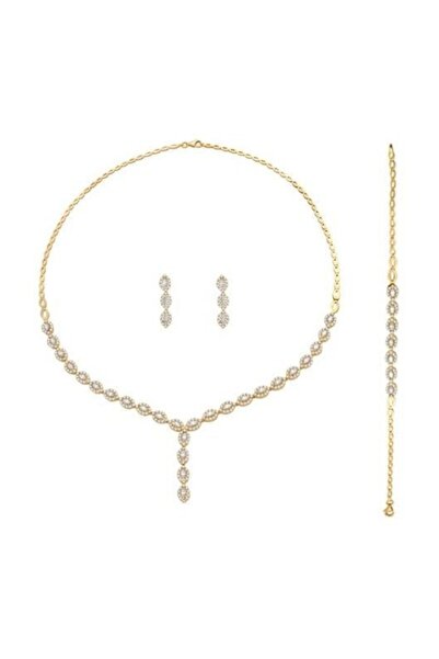 BİLEZİKHANE Damla Model Takım 20,00 Gram 14 Ayar Altın