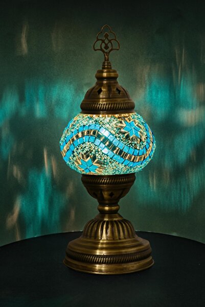 GiftlandCollection Otantik El Yapımı Yerli Üretim Mozaik Lamba