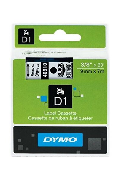 Dymo Лента D1 9 мм X 7 метра Бяла/синя Резервна лента D1