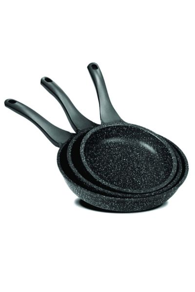 ThermoAD 3-Piece Granite Cast Pan Set Pan Set