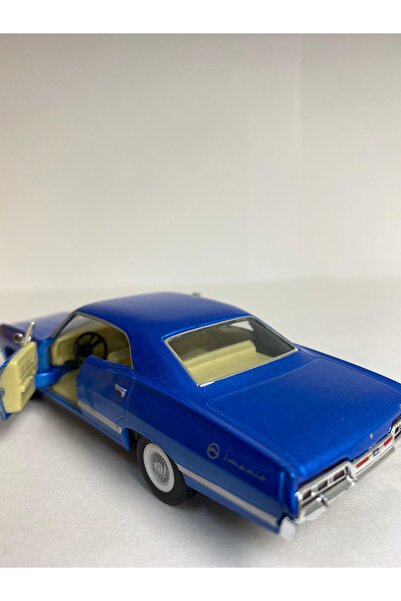 Diecast ,metal Oyuncak Araba 1957 Chevrolet Impala Çek Bırak 1:36 Ölçek 12 Cm Model Araba