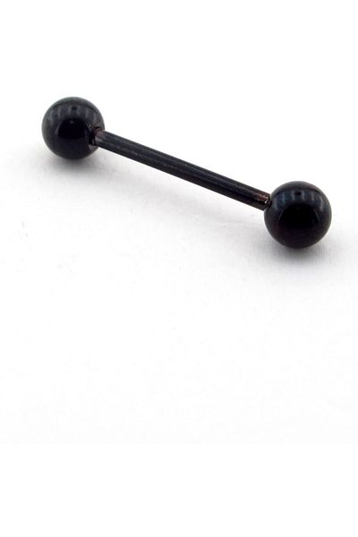 Solfera Ball End Body Piercing 25 Mm Black Color Ear P355