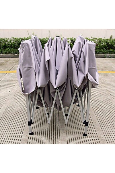 Bidesenal Bahçe Çardağı Parti Çadırı Otomatik Çardak 3*3 Katlanır Iskelet Pc01