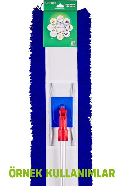 Ermop Yüzey Temizlik Cepli Mop Için Tel Mop Aparat 80 Cm