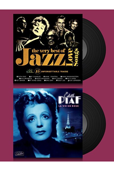 Plakbak The Very Best Of Jazz Love Songs&edith Piaf